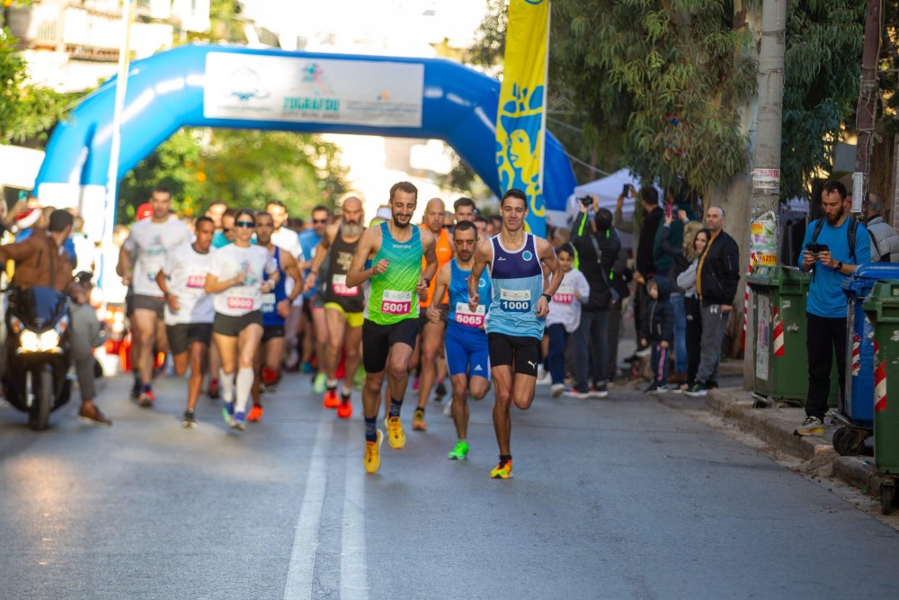 Μεγάλος αριθμός συμμετεχόντων στο 3ο Zografou City Run