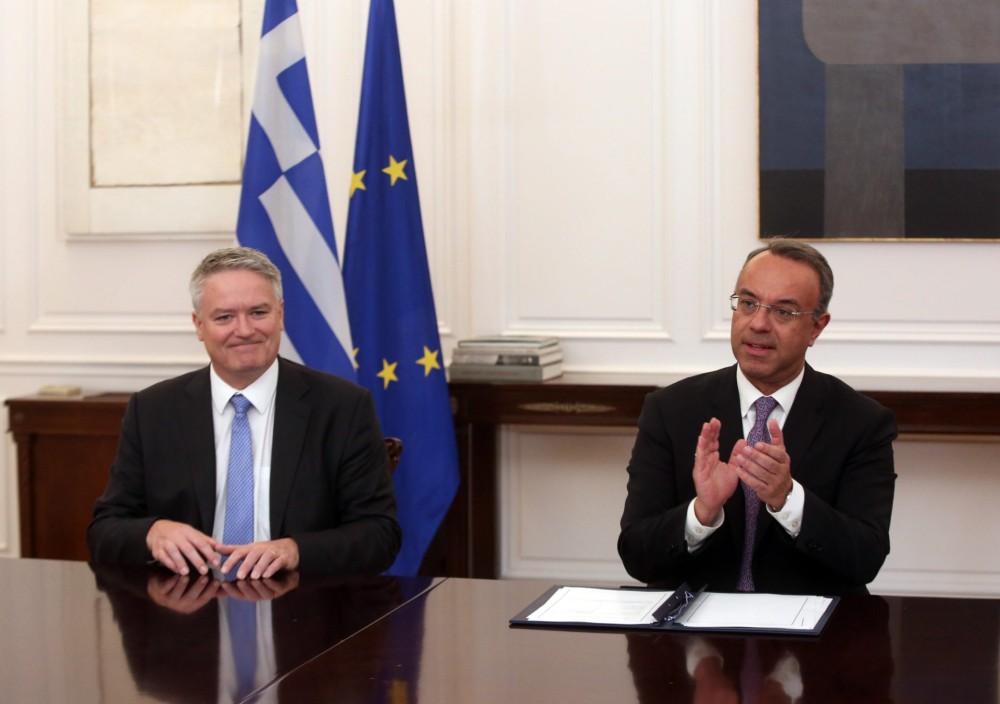 Συνάντηση Σταϊκούρα με Κόρμαν: Σημαντικά τα επιτεύγματα της ελληνικής οικονομίας