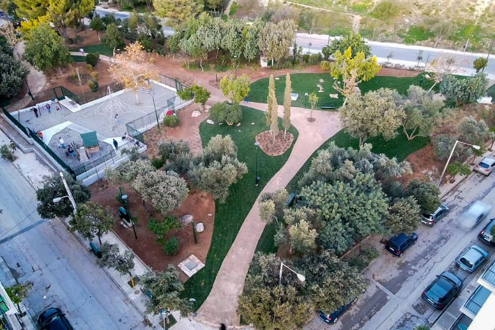 Ριζική ανάπλαση στο Πάρκο Βουτιέ-Μπακογιάννης: Τα πάρκα της Αθήνας βγαίνουν από τη λήθη (pics)