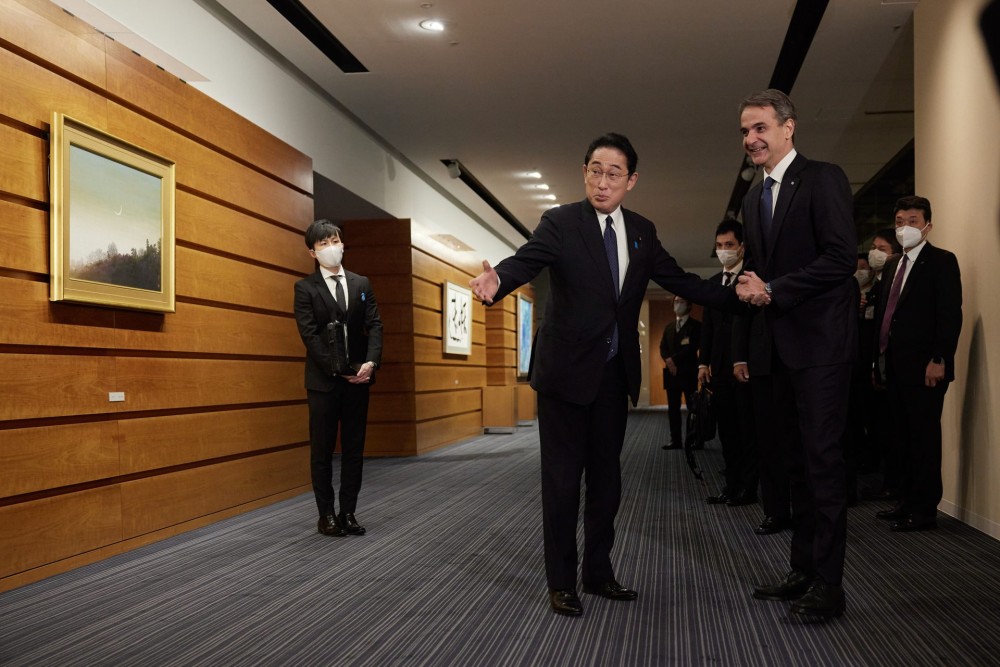 Σφυρηλατούνται οι διπλωματικές σχέσεις με την Ιαπωνία &#8211; Υπεγράφη κοινή δήλωση στρατηγικής συνεργασίας σε 5 άξονες
