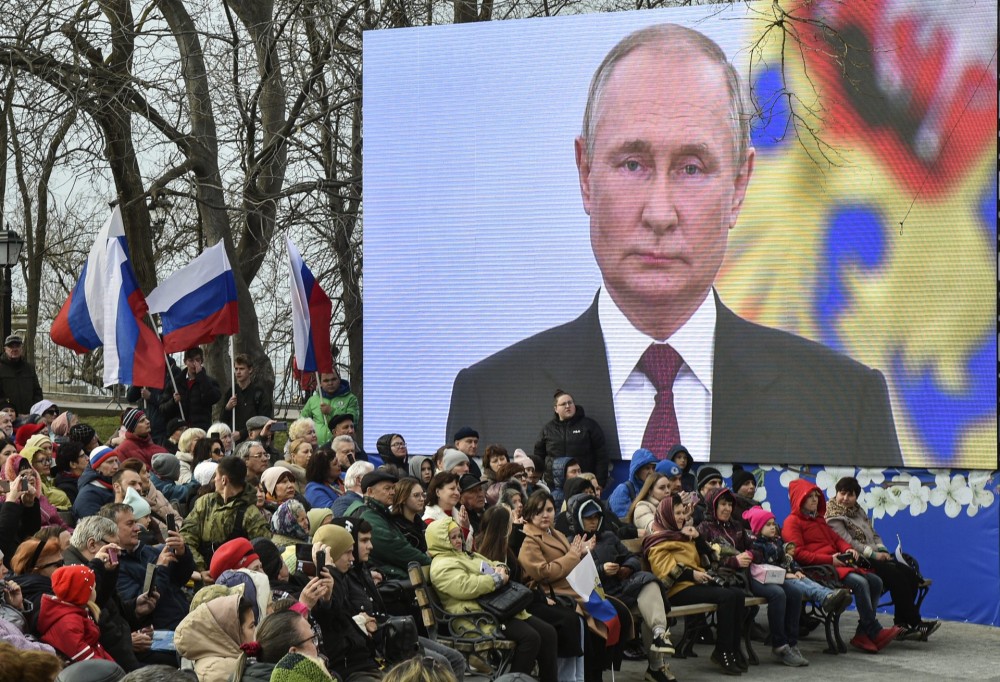 Ουκρανία: Στην κατεχόμενη Μαριούπολη αιφνιδιαστικά ο Πούτιν