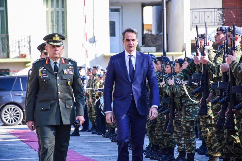 Με τον υπουργό Άμυνας της Ιταλίας θα συναντηθεί ο Κυρ. Μητσοτάκης