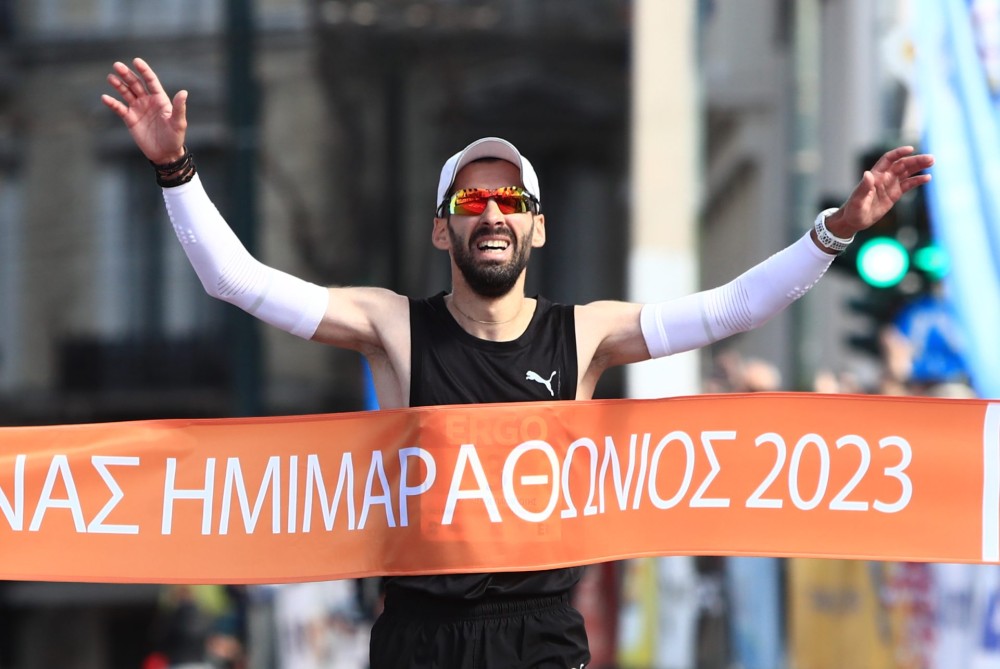 Ημιμαραθώνιος Αθήνας: Καραϊσκος και Παναγιωτοπούλου οι μεγάλοι νικητές