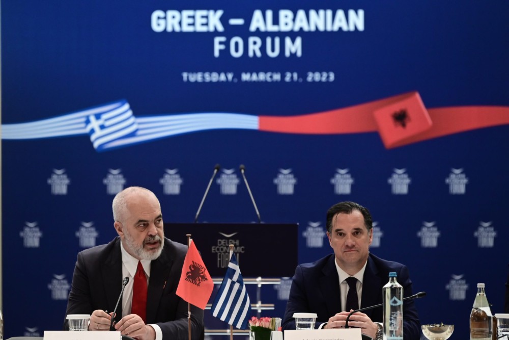 Εντι Ράμα: Πρόσκληση σε Έλληνες επενδυτές από το βήμα του Greek-Albanian Forum