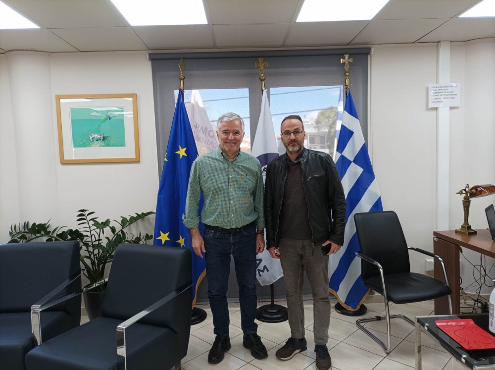Δήμος Παιανίας: Συνάντηση του Ισίδωρου Μάδη με τον βουλευτή του ΚΚΕ Γ. Γκιόκα
