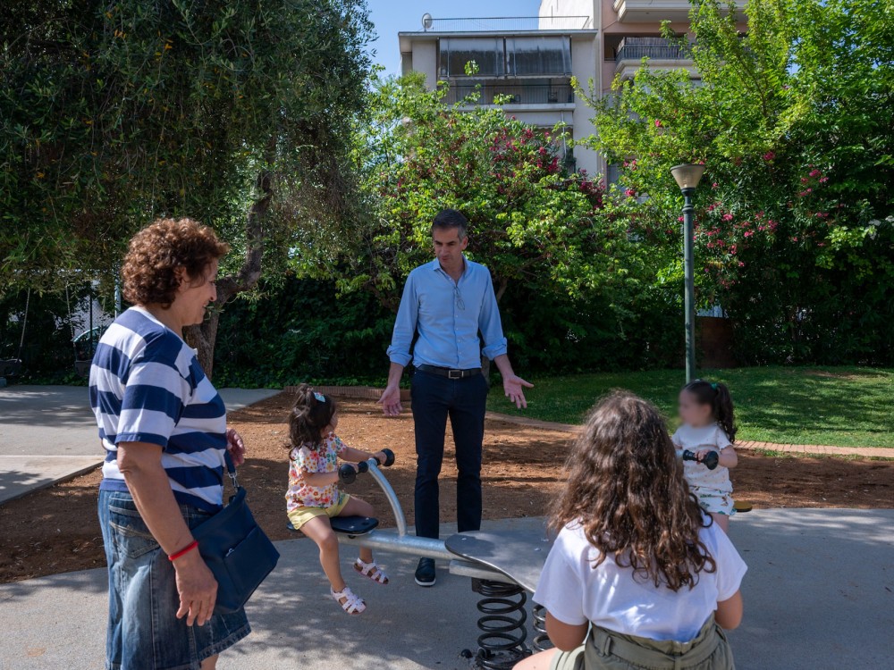 Δήμος Αθηναίων: η παιδική χαρά στον Νέο Κόσμο που άλλαξε ριζικά όψη