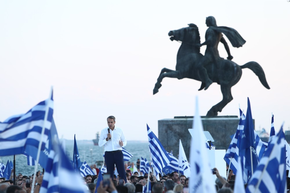 Εκλογές 2023 -Μητσοτάκης από Θεσσαλονίκη: Αρκετά με τους ντεμέκ πιστούς και ντεμέκ πατριώτες