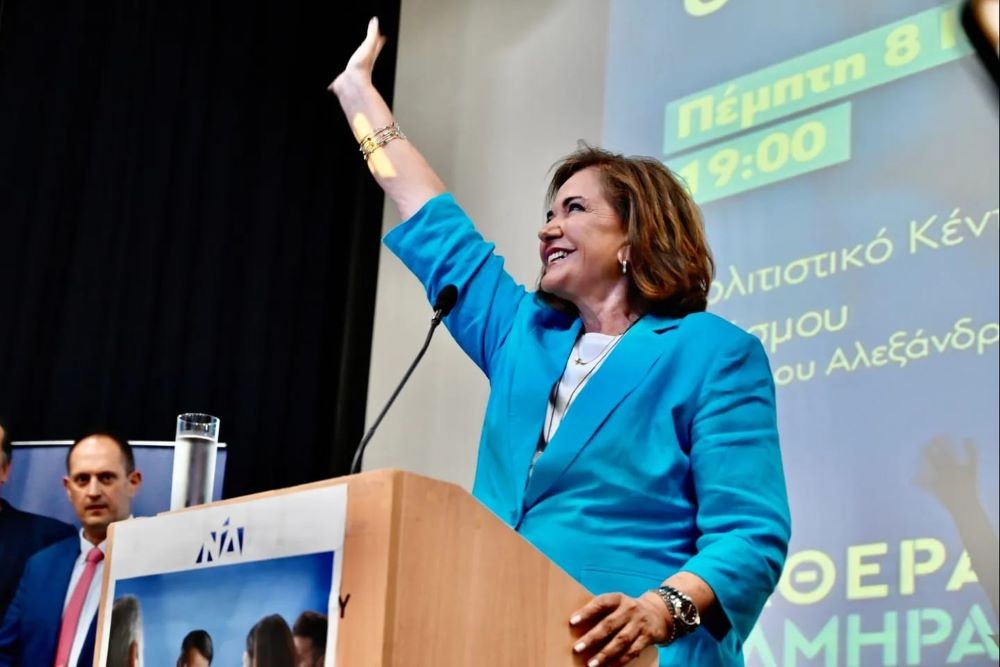 Εκλογές 2023 - Ντόρα Μπακογιάννη από Θεσσαλονίκη: Χρειάζεται ένας πρωθυπουργός σαν τον Κυριάκο Μητσοτάκη