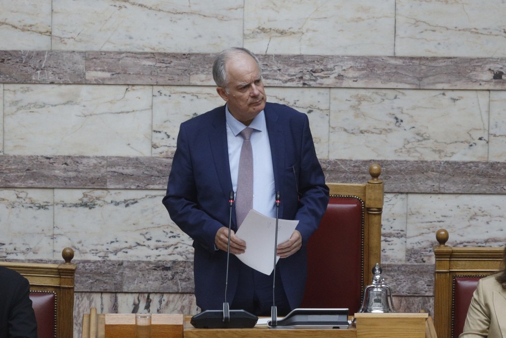 Ο Κωνσταντίνος Τασούλας επανεξελέγη πρόεδρος της Βουλής