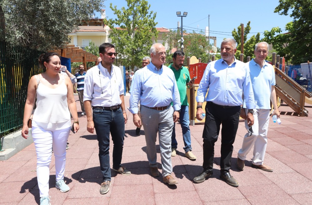 Γιώργος Πατούλης: επισκέφθηκε τον δήμο Παλλήνης - «Αυξήσαμε στο 98% την απορροφητικότητα πόρων ΕΣΠΑ»