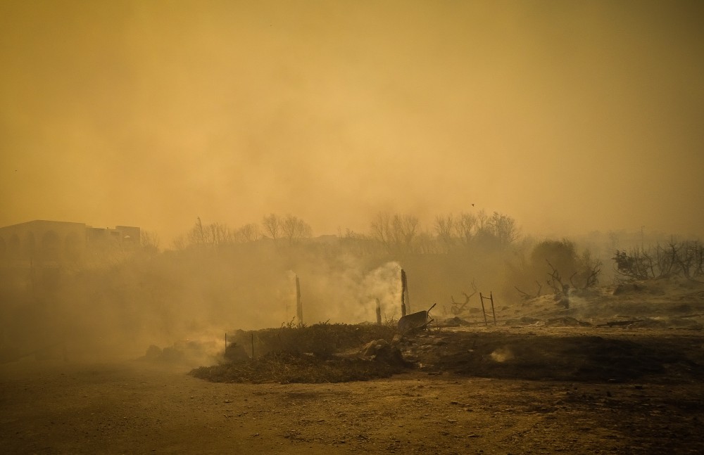 Ρόδος: Όλες οι εξελίξεις από το μέτωπο της πυρκαγιάς