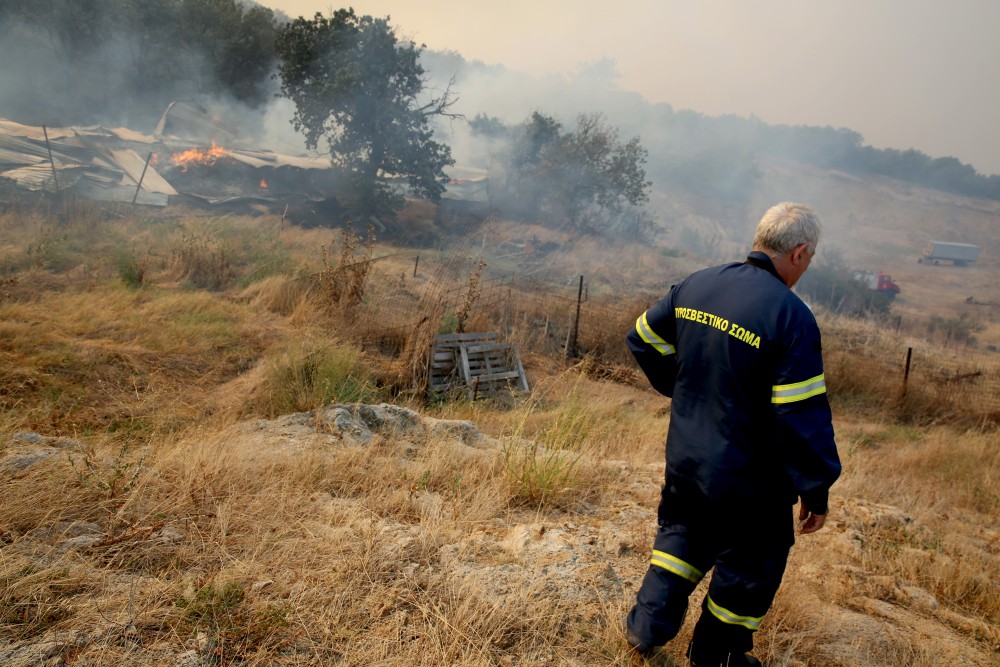 Φωτιές: συνεχίζεται η μάχη με τις φλόγες στον Έβρο