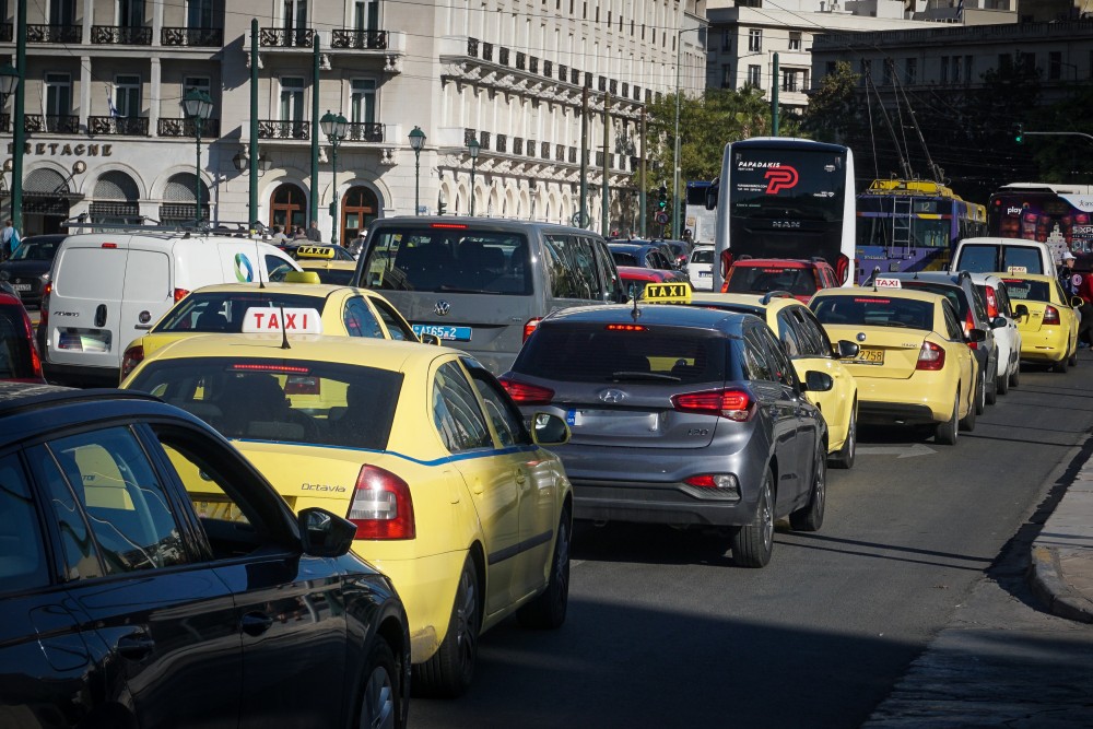 Κομφούζιο χθες στην Αθήνα - Εναλλακτικές εξόδους έψαχναν οι οδηγοί