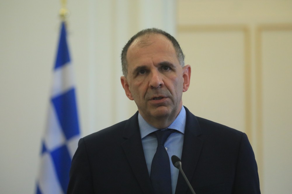 Γιώργος Γεραπετρίτης: «Όσον αφορά τη Μέση Ανατολή, η Ελλάδα ασκεί πολιτική απόλυτα βασισμένη σε αρχές και κανόνες»