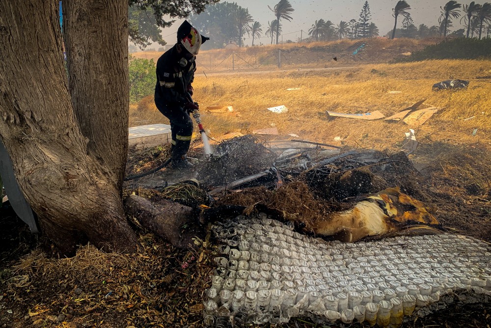 Φωτιές: 50.000 ελαιόδεντρα και 2.500 ζώα «χάθηκαν» στη Ρόδο