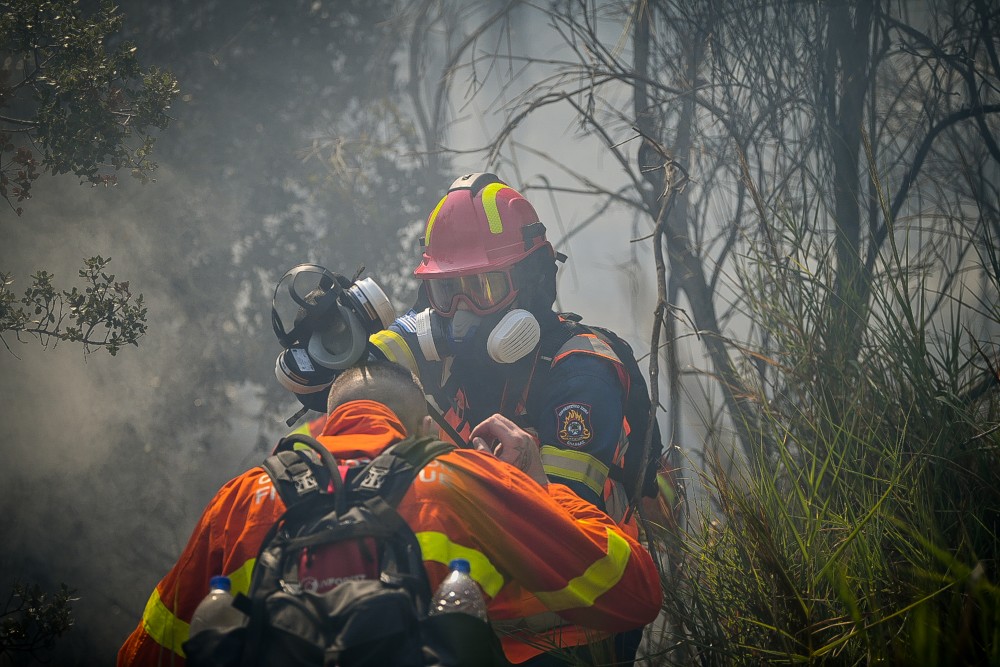 Φωτιές: βελτιωμένη η κατάσταση σε Ροδόπη, Όλυμπο - Υπό έλεγχο η φωτιά στη Μάνη