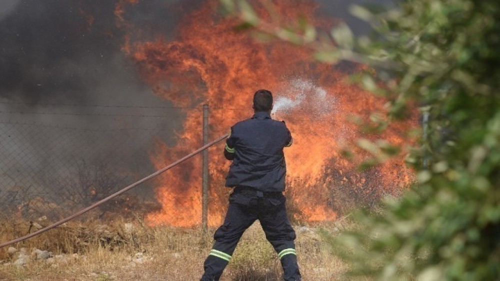 Εύβοια: φωτιά στην περιοχή Λιβάρι Ιστιαίας