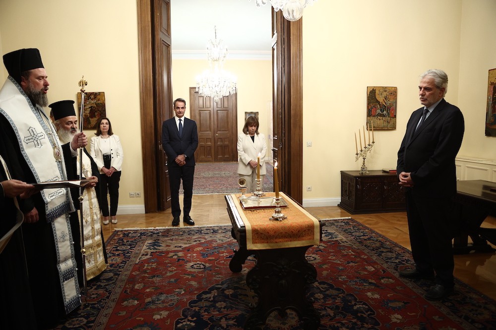 Χρήστος Στυλιανίδης: ορκίστηκε νέος υπουργός Ναυτιλίας και Νησιωτικής Πολιτικής