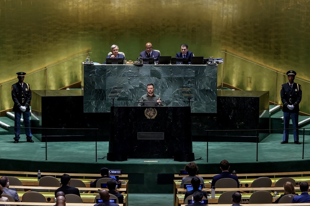 Ζελένσκι: προετοιμάζει παγκόσμια ειρηνευτική Σύνοδο για όσους «δεν ανέχονται οποιαδήποτε επιθετικότητα»