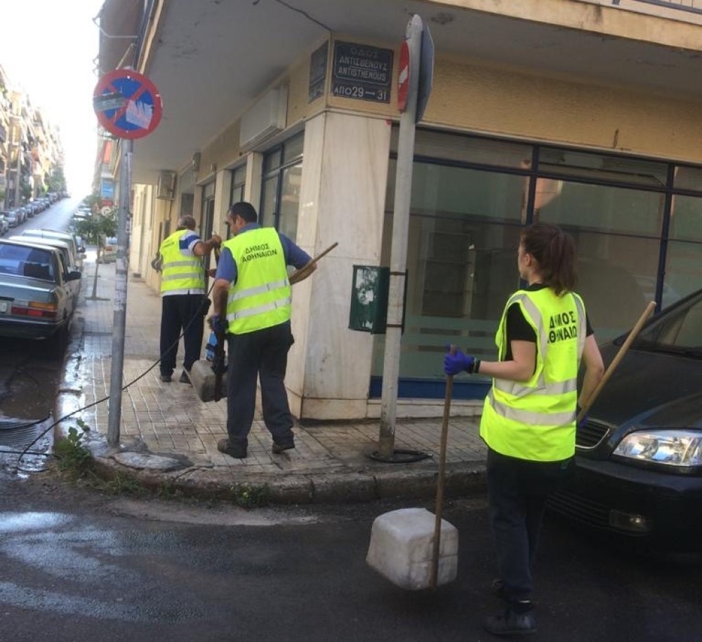 Δήμος Αθηναίων: Κυριακάτικες δράσεις καθαριότητας στο Νέο Κόσμο (pics)