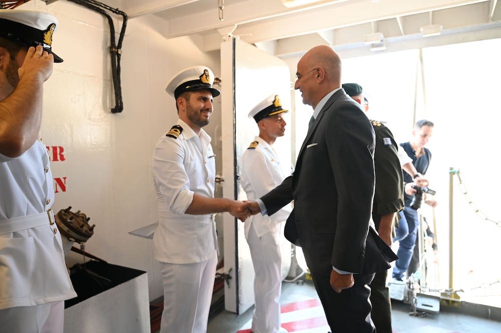 Νίκος Δένδιας: Δεν νοείται ισχυρό Εμπορικό Ναυτικό χωρίς τη στήριξη ενός Πολεμικού