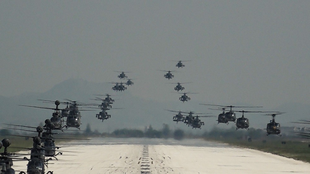 ΓΕΣ: στον αέρα δεκάδες ελικόπτερα στην άσκηση «Πέλεκυς» - Η ανάρτηση Φλώρου