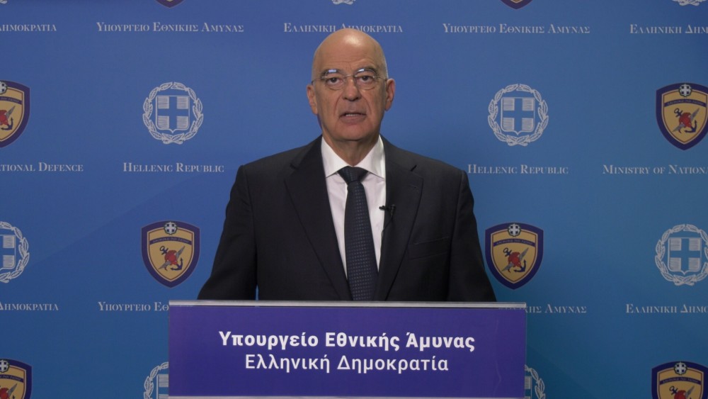 Νίκος Δένδιας: Η Ελλάδα θα απαντά «ΟΧΙ» σε κάθε προσπάθεια αμφισβήτησης της κυριαρχίας της