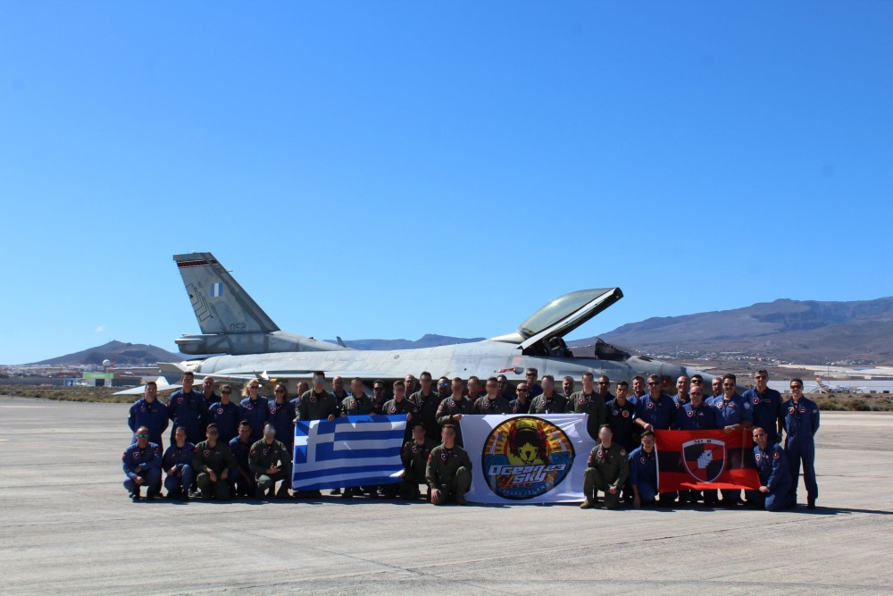 Συμμετοχή των Ενόπλων Δυνάμεων στην πολυεθνική αεροπορική άσκηση «OCEAN SKY 2023»