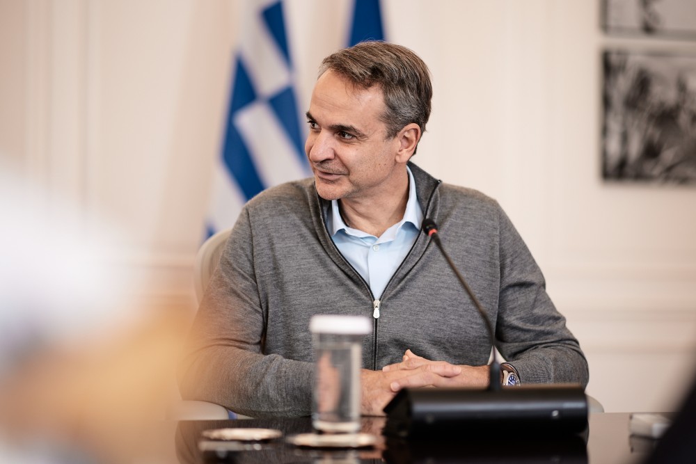 Από το Σώμα Ελλήνων Προσκόπων τα κάλαντα στον πρωθυπουργό