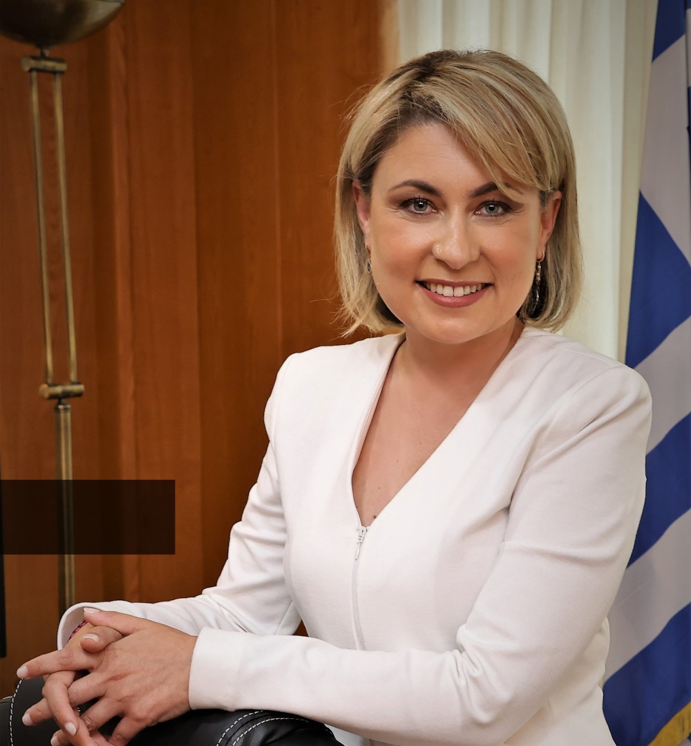 Το πρωτοχρονιάτικο μήνυμα  της υφυπουργού Υποδομών και Μεταφορών Χριστίνας Αλεξοπούλου