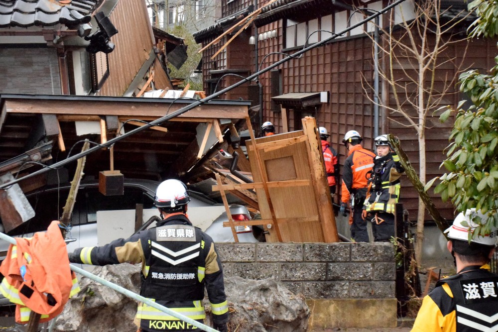 Ιαπωνία: 78 νεκροί και δεκάδες αγνοούμενοι μετά τον πρωτοχρονιάτικο σεισμό