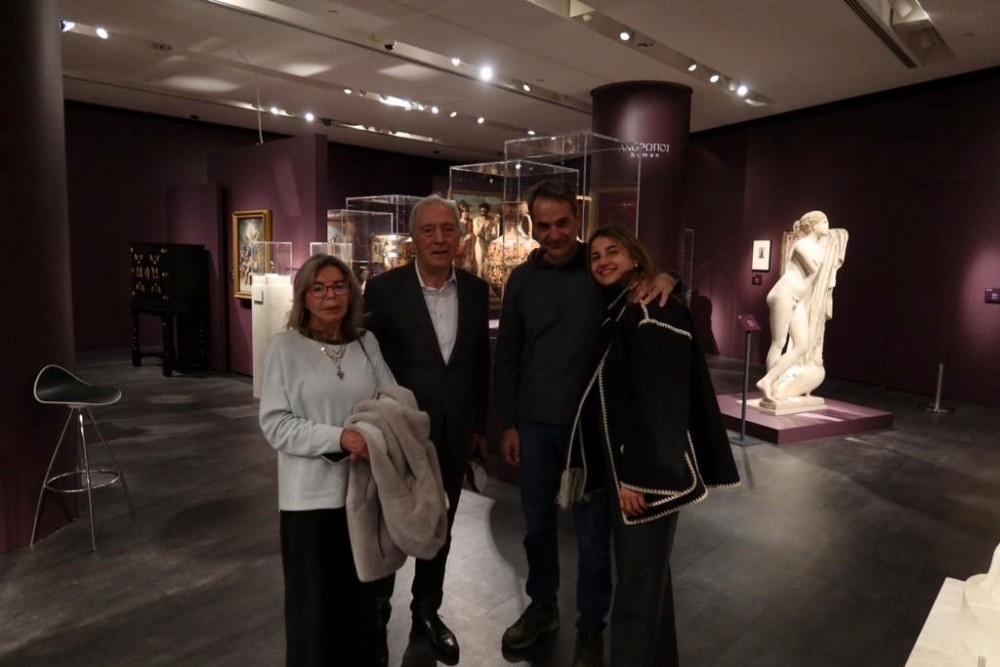 Την έκθεση  «ΝοΗΜΑΤΑ» στο Μουσείο της Ακρόπολης επισκέφθηκε ο Κυριάκος Μητσοτάκης