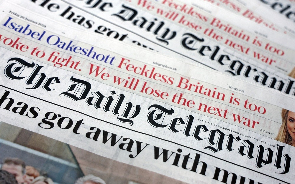 Μεγάλη Βρετανία: παραιτήθηκε ο γενικός διευθυντής της Telegraph