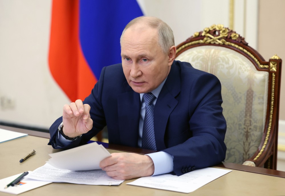 Ρωσία: διαδικτυακά ψήφισε ο Πούτιν