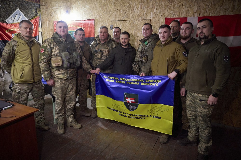 Ζελένσκι: Κρατάει γερά ο ουκρανικός στρατός το προγεφύρωμα στον Δνείπερο