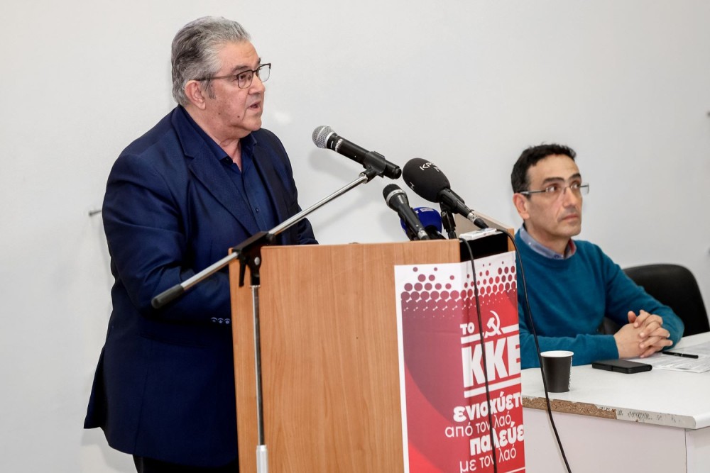 ΚΚΕ: την Κυριακή παρουσιάζει ο  Δημήτρης Κουτσούμπας το ευρωψηφοδέλτιο