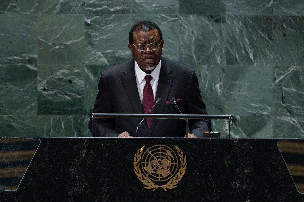 Ναμίμπια: έφυγε από τη ζωή σε ηλικία 82 ετών ο πρόεδρος Χάγκε Γκέινγκομπ