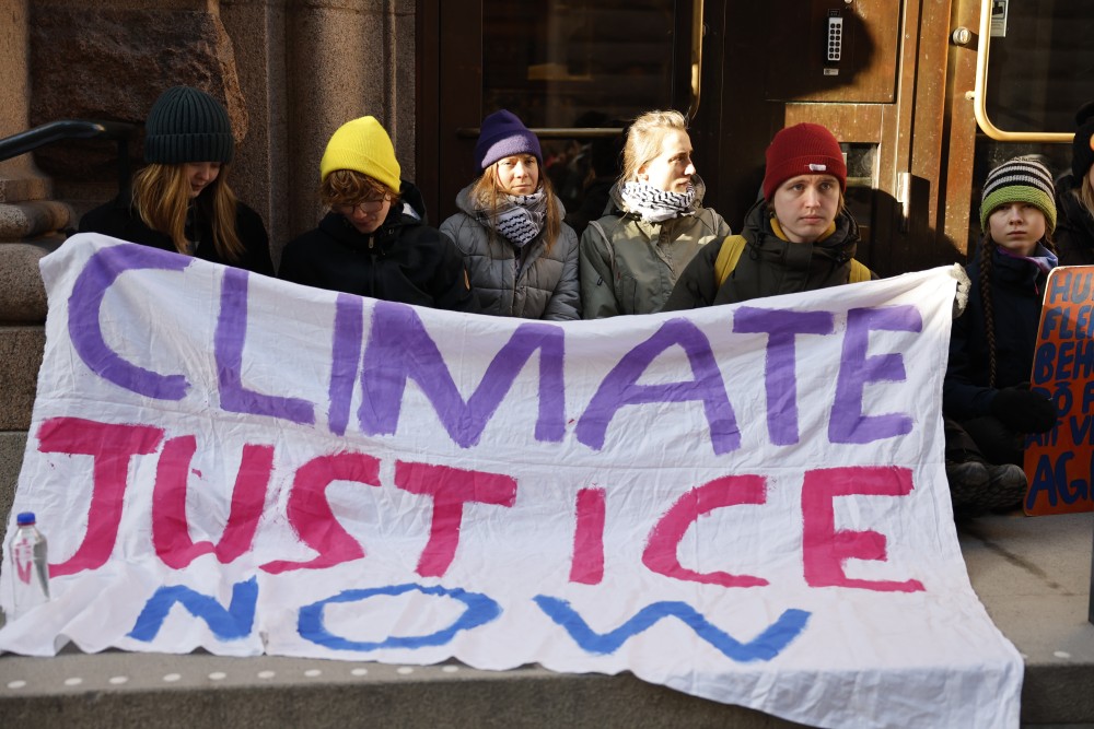 Γκρέτα Τούνμπεργκ: ακτιβιστική δράση για το κλίμα στη Σουηδία