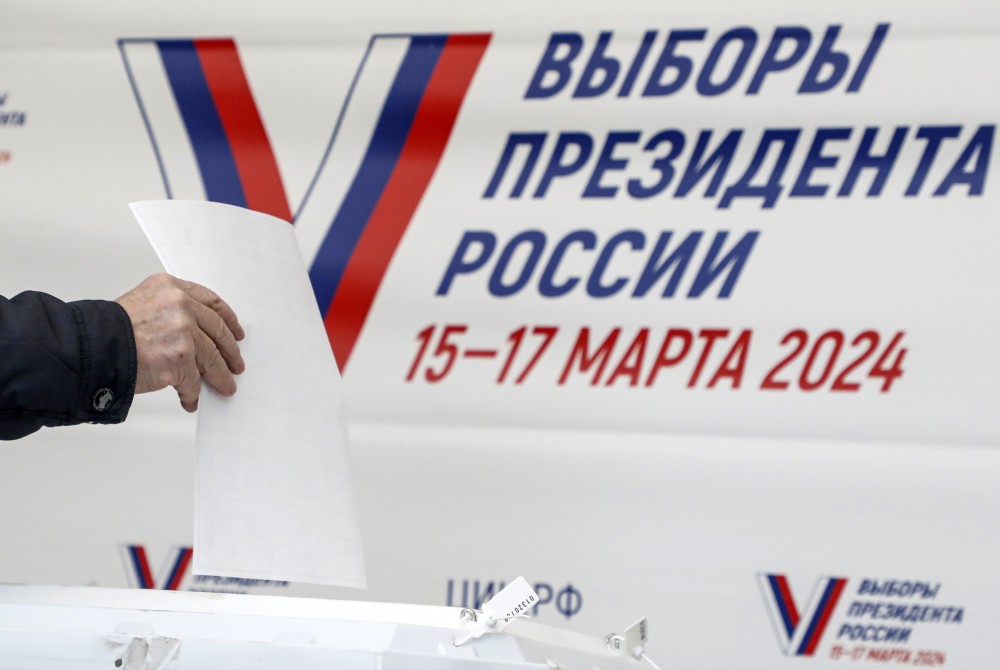 Ο Πούτιν καταγγέλλει ότι η Ουκρανία επιχειρεί να διαταράξει τις ρωσικές προεδρικές εκλογές