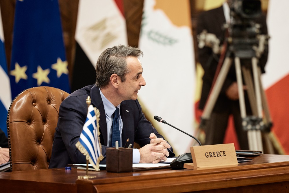 Κυριάκος Μητσοτάκης: «Η Ελλάδα αναγνωρίζει τον σημαντικό ρόλο της Αιγύπτου»
