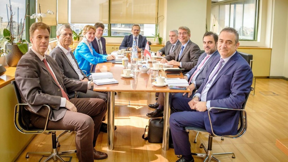 Αλεξάνδρα Σδούκου: συνάντηση με τον υπουργό Ενέργειας του Λιβάνου