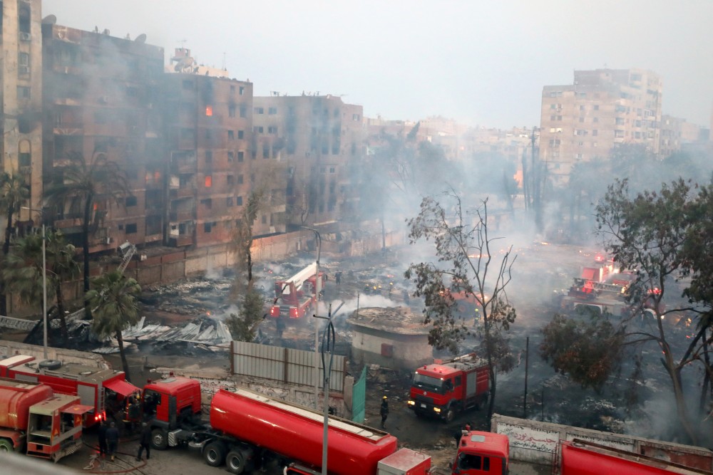 Αίγυπτος: παρανάλωμα του πυρός το κινηματογραφικό στούντιο Αλ Αχράμ - Ήταν ένα από τα 3 μεγαλύτερα στον κόσμο