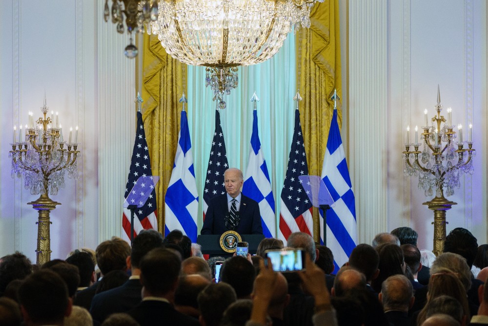 Eκδήλωση στον Λευκό Οίκο για την Ημέρα της Ελληνικής Ανεξαρτησίας - Τι είπε ο «Τζο Μπαϊντενόπουλος»