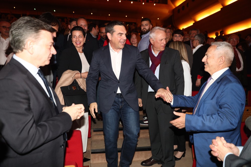Ευρωψηφοδέλτιο ΣΥΡΙΖΑ: επευφημίες για Τσίπρα, αδιαφορία για Κασσελάκη