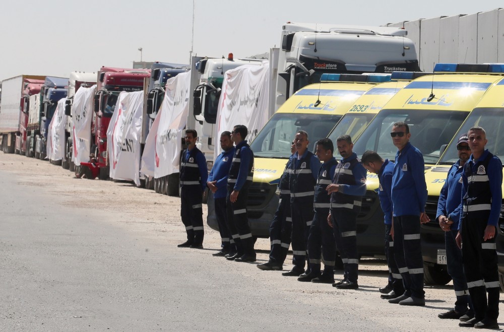 Κύπρος: συνεχίζουν την πορεία τους προς τη Γάζα τα τρία πλοία που μεταφέρουν ανθρωπιστική βοήθεια