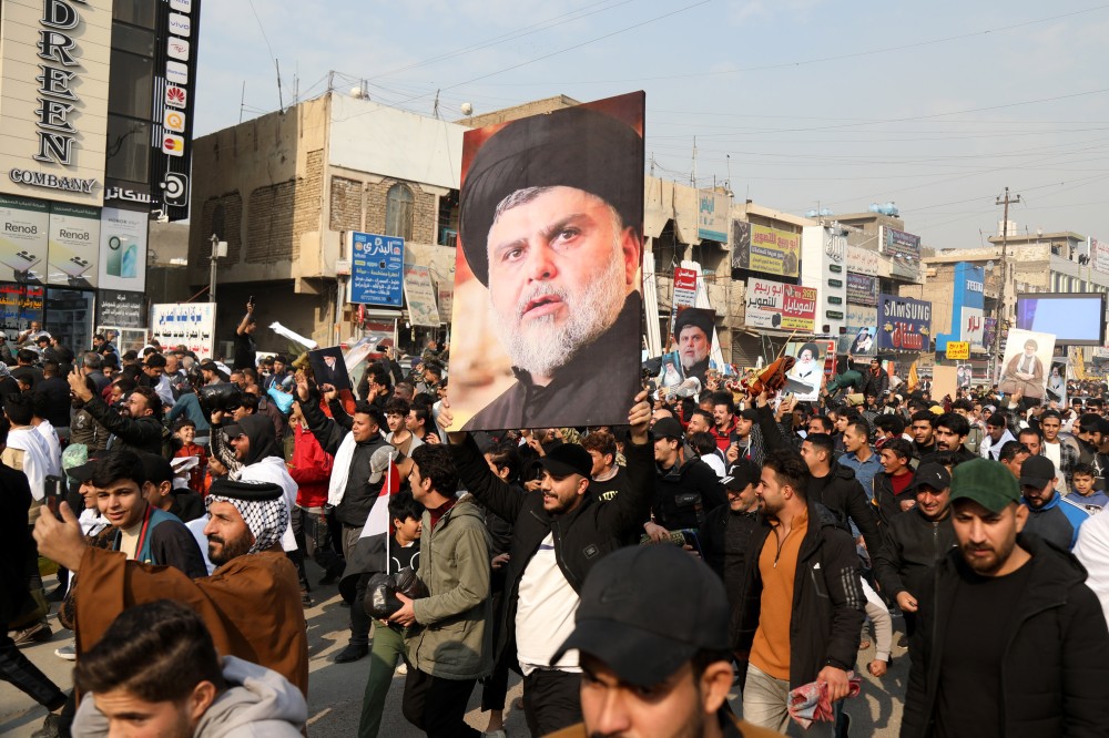 Ιράκ: ο θρησκευτικός ηγέτης Μοκτάντα Σαντρ στηρίζει τις φιλοπαλαιστινιακές διαδηλώσεις σε πανεπιστήμια των ΗΠΑ