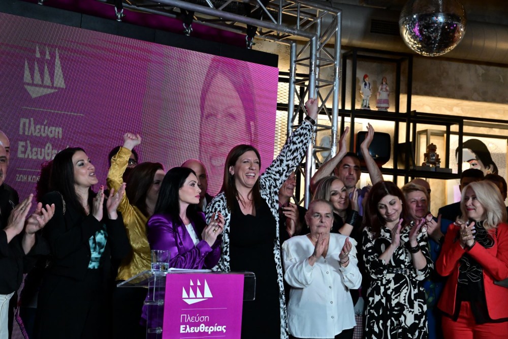 Μπάμπης Στόκας, Άννα Ρεζάν, Αννέτα Κυρίδου στο ευρωψηφοδέλτιο της Πλεύσης Ελευθερίας