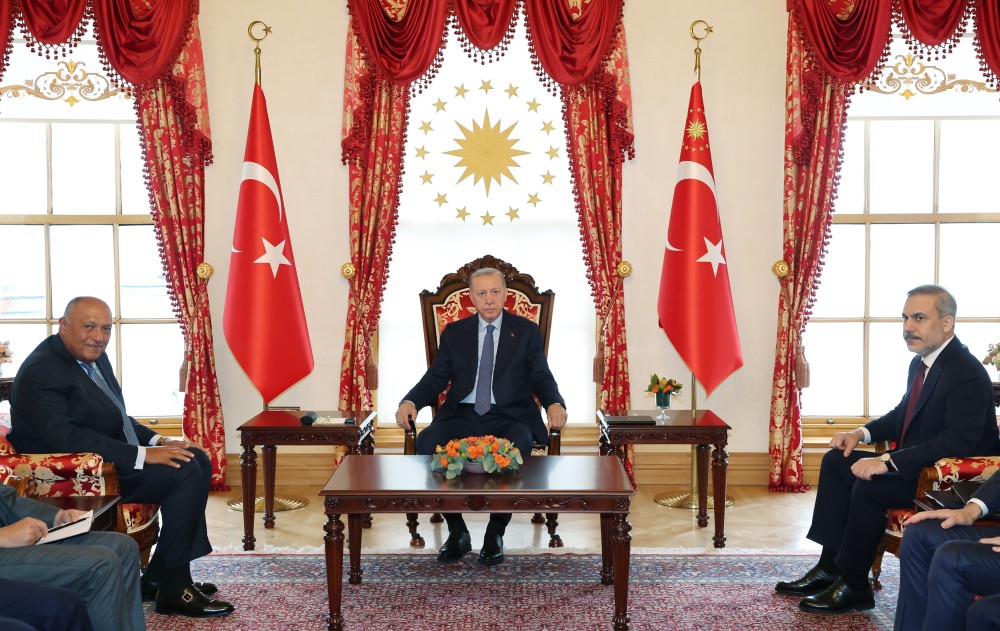 Τουρκία: ο Ερντογάν δήλωσε στον Σούκρι ότι υπάρχει ο κίνδυνος επέκτασης των συγκρούσεων στην περιοχή