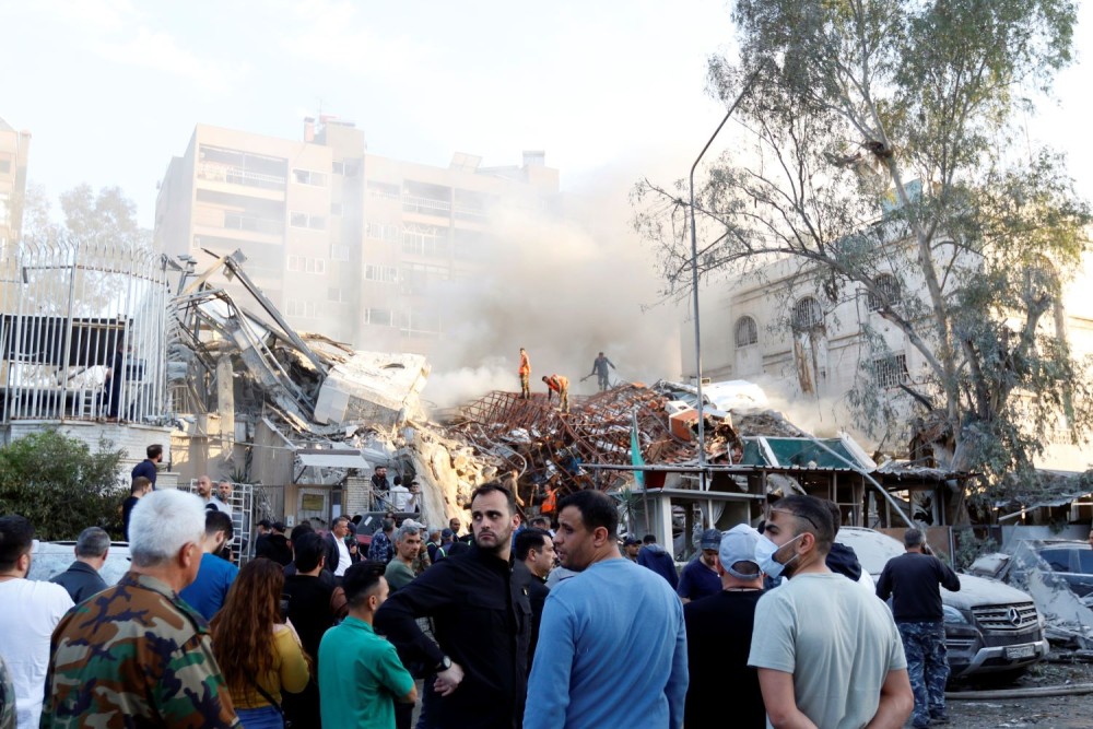 ΗΠΑ: ο βομβαρδισμός στην πρεσβεία του Ιράν στη Συρία έγινε από το Ισραήλ