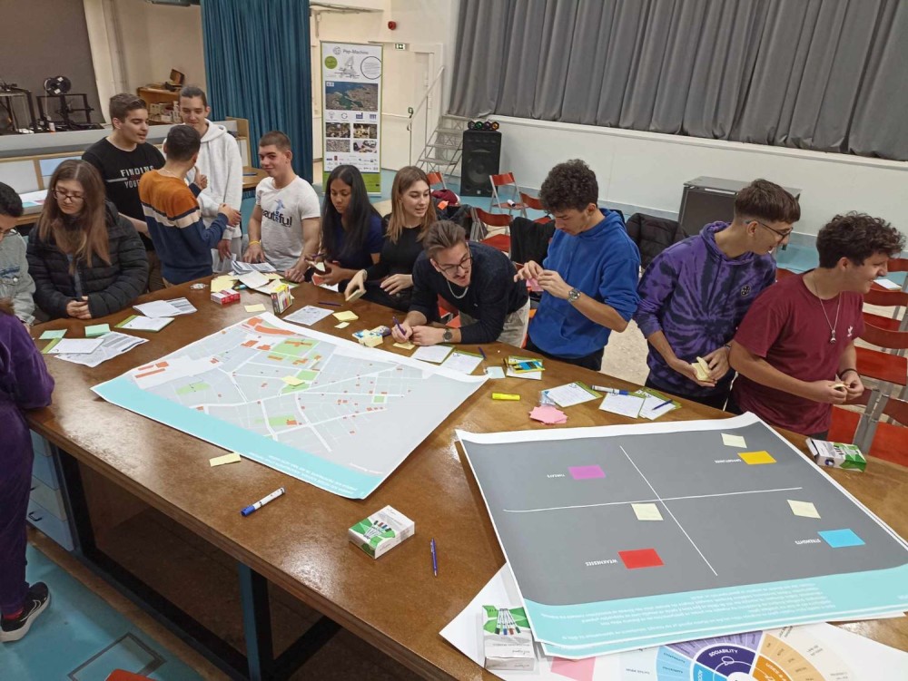 Εργαστήριο Κυκλικής Οικονομίας Δήμου Πειραιά: μαθητές σχεδιάζουν τη γειτονιά τους
